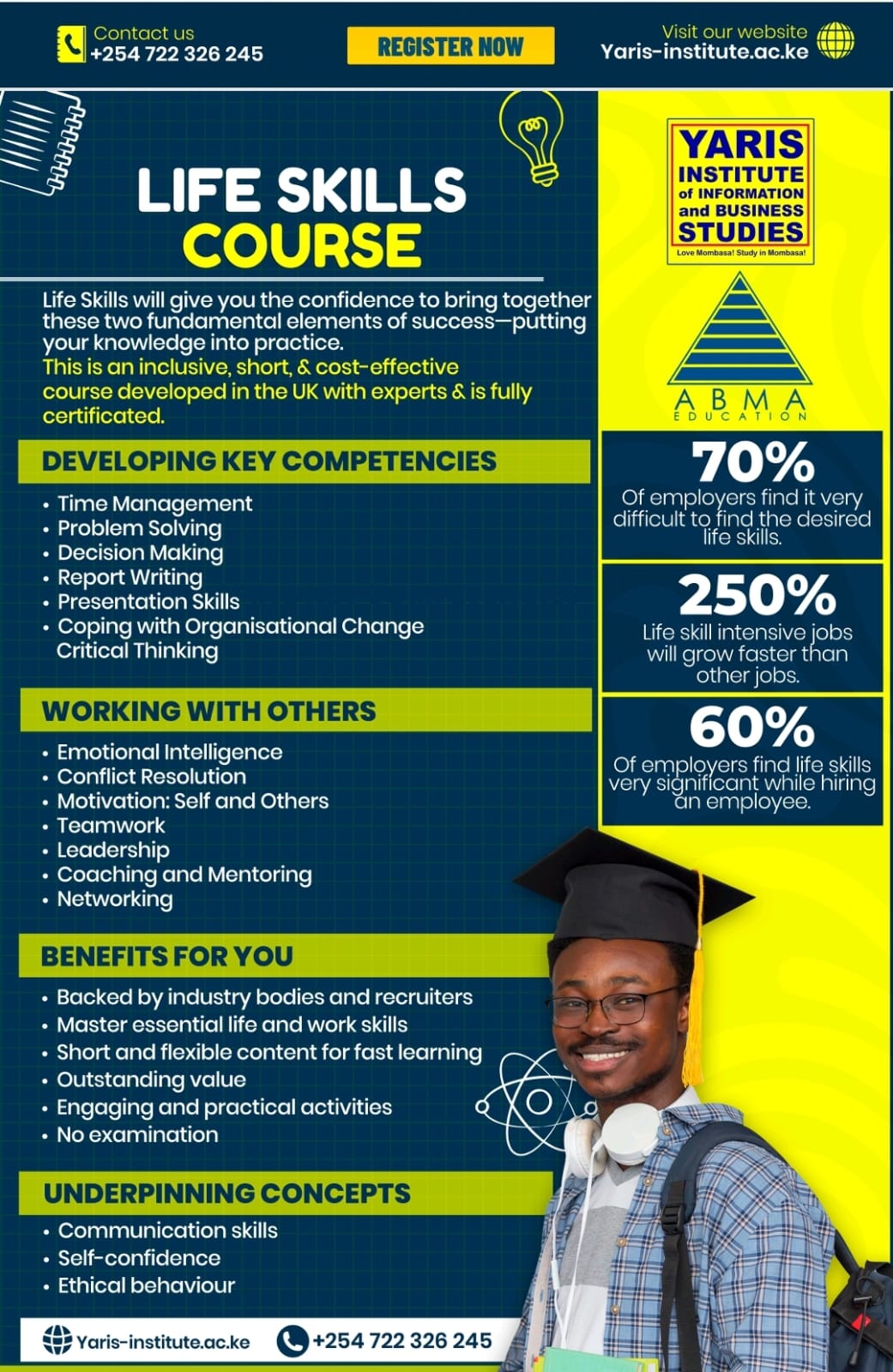 Yaris Institute - Life Skills Course